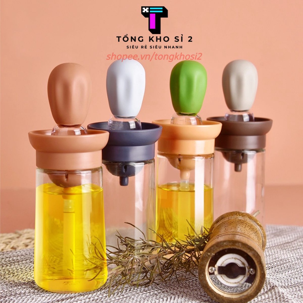 Hũ Thủy Tinh Đựng Gia Vị, Lọ Đựng Gia Vị, Dầu Ăn, Mật Ong Chống Nước, Ẩm Mốc, Côn Trùng #hugiavi