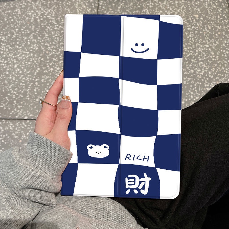 Phù Hợp Bao Da Máy Tính Bảng In Hoạt Hình Chống Rơi Vỡ Cho ipad air4 / 3 / 2 ipad pro10.5 inch imini1 / 2 / 3 / 4