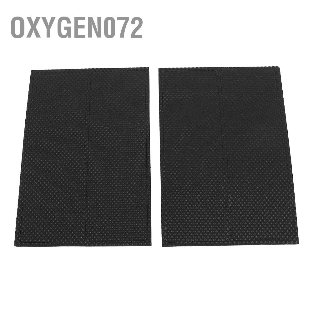 Oxygen072 4pcs Black Non-slip Self Adhesive Floor Protectors Furniture Sofa Desk Chair Rubber Feet Pads Miếng Thảm Nhựa Ghép Trải Sàn