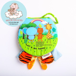 [Sale sập sàn] Sách vải My jungle book (3-18 tháng)