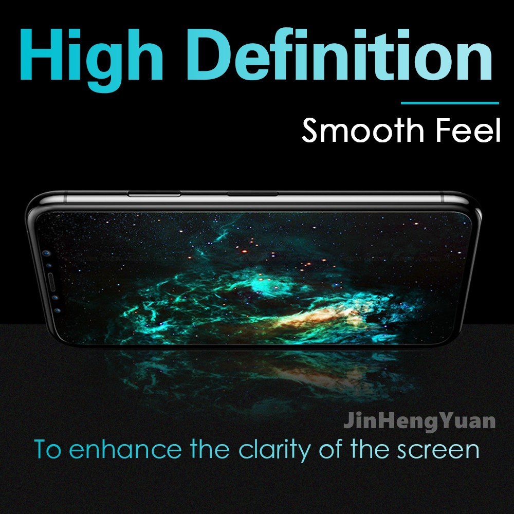 Kính cường lực toàn màn hình cao cấp thích hợp cho Iphone 9D 13 12 X Xs Max Xr 6 6s 7 8 Plus 11 11 PRO MAX