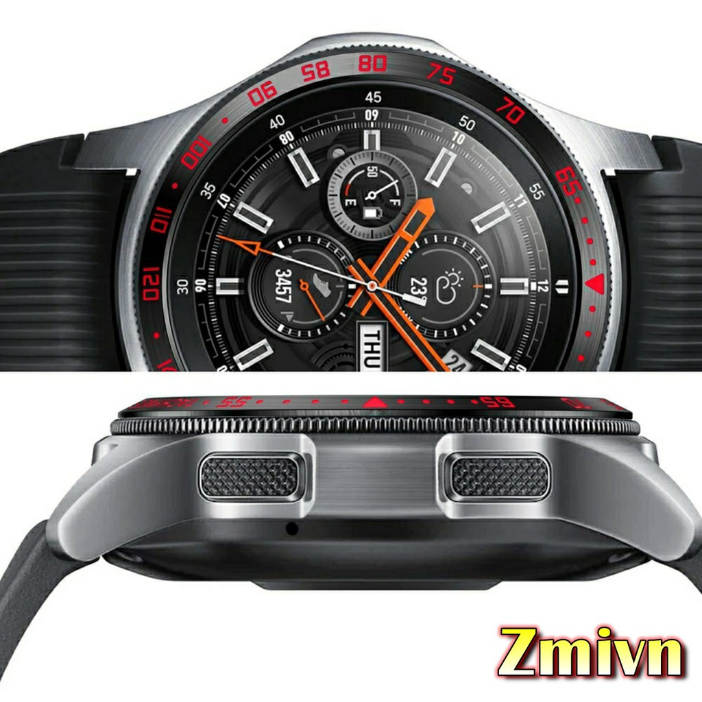 Skin nhôm vòng benzen Samsung Gear S3/ Galaxy watch 46mm