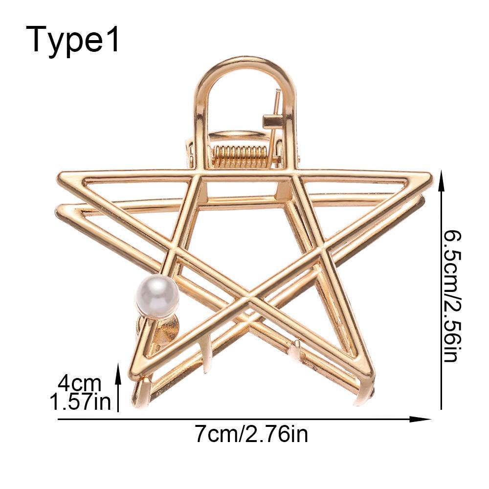 ME Kẹp Tóc Kim Loại Dễ Thương