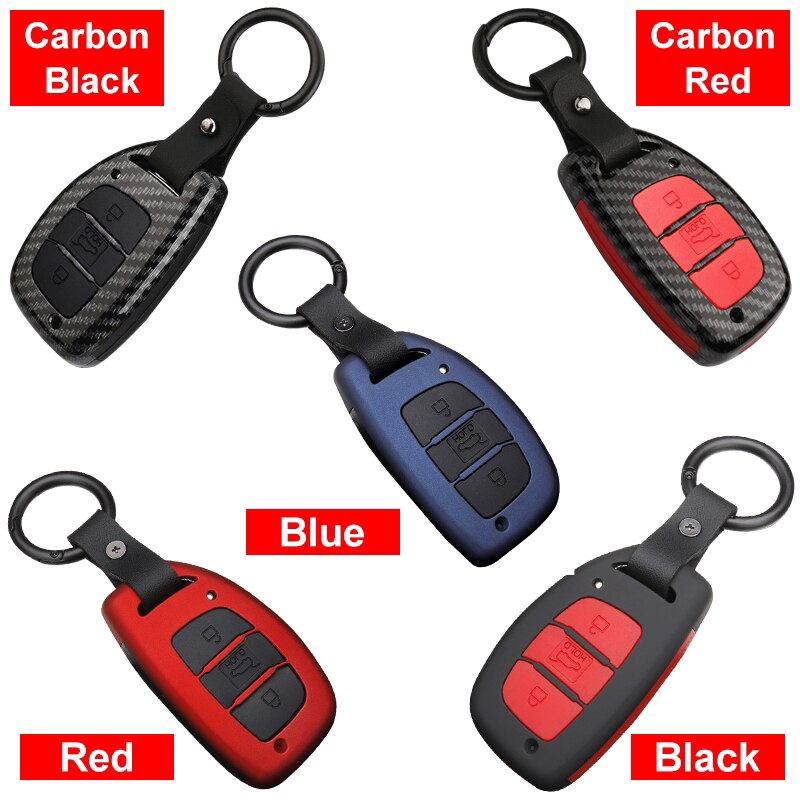 Hyundai Car Key Cover ABS Silicone Car Key Case Cover For Hyundai Tucson ix25 Creta ix35 i20 i30 HB20 Elantra Verna Mistra