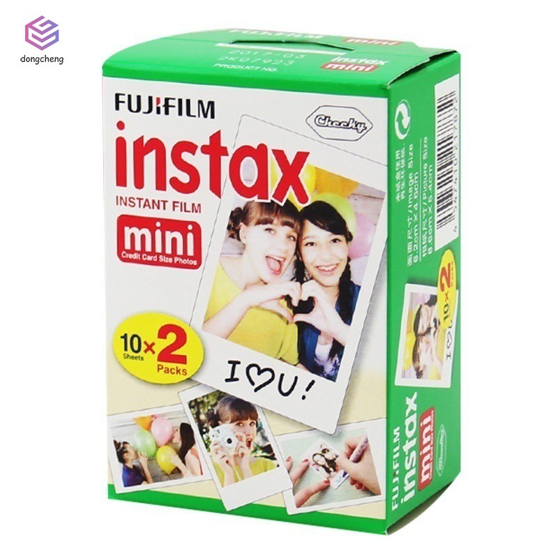 10/20 Film trắng chụp ảnh cho Fujifilm Instax Mini 8 / Fuji Instax Mini 7s 8 9 70 25 50s 90