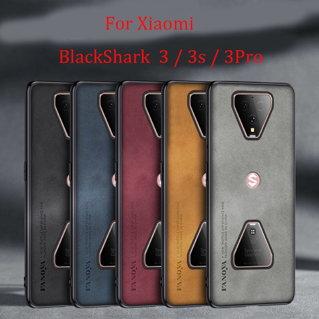 Ốp Điện Thoại Da PU Chống Sốc Cho xiaomi Black Shark 3 3s 3Pro