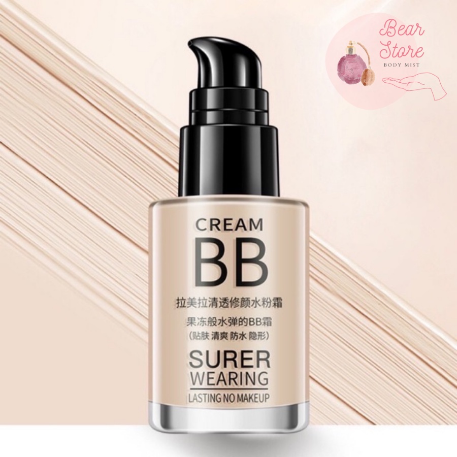 Kem Nền Lameila BB Cream Super Wearing Lasting No Makeup Che Khuyết Điểm 30ml