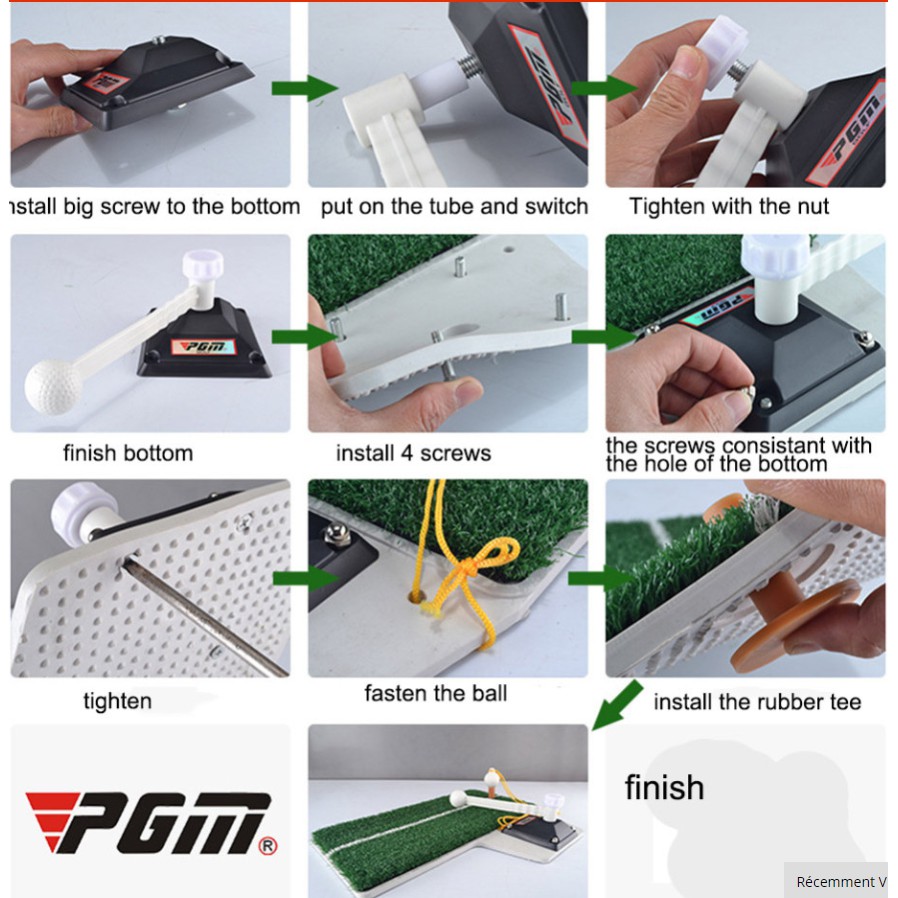 THẢM SWING GOLF 3 TRONG 1