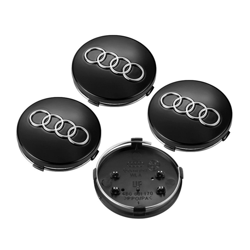 Set 4 Nắp Đậy Trục Bánh Xe 60mm Cho Audi A3 A4 A5 A6 A7 A8 S4 S60601170