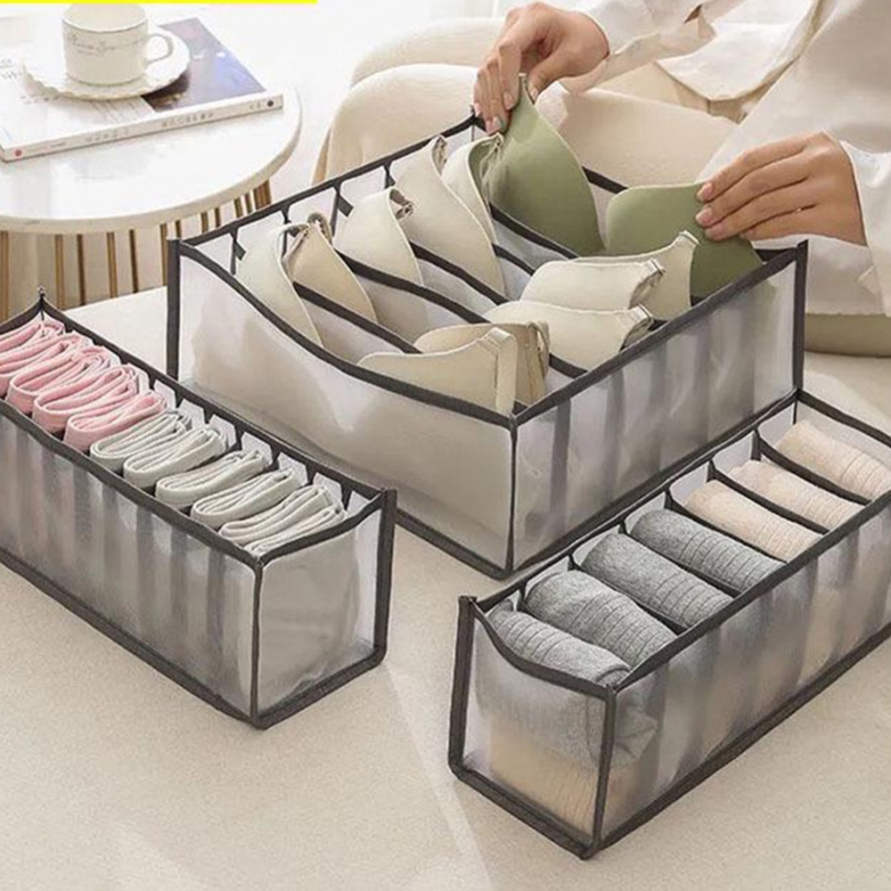 Hộp Vải Đựng Áo Thun/Quần Jean Có Thể Gấp Gọn Tiện Dụng