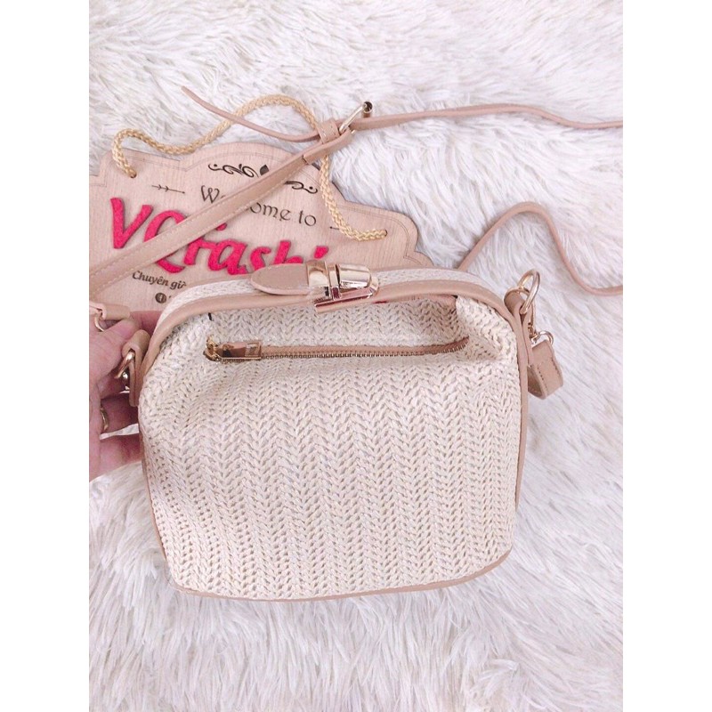 TÚI CÓI Hộp vintage cài khuy sang chảnh | BigBuy360 - bigbuy360.vn