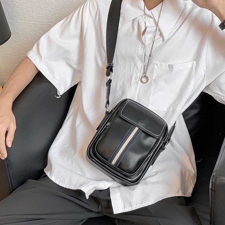 Túi đeo chéo Unisex W2P 3946 chất da PU cao cấp chống thấm nước chống bào mòn Ulzzang