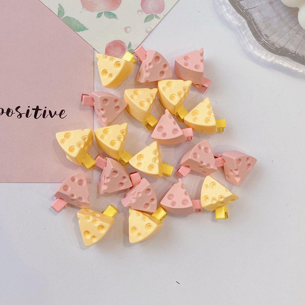 Kẹp Tóc Hình Phô Mai Mini Dễ Thương Cho Nữ