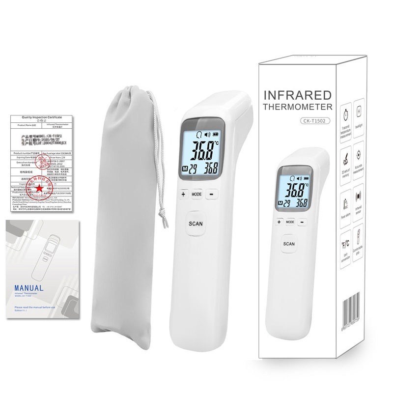 Máy Đo Nhiệt Độ Nhiệt Kế Hồng Ngoại Điện Tử Đa Năng Cho Bé Đo Nhanh Chính Xác
