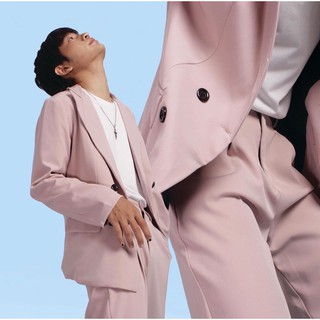 MILKY BLAZER - PASTEL PINK