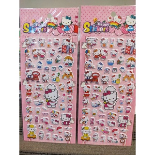 Sticker Hello kitty 3D, 5D, 5D size lớn nhân đôi
