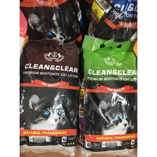 [rẻ vô địch] CÁT CLEAN&CLEAR - CÁT VỆ SINH CHO MÈO 5 LÍT [shop yêu thích]