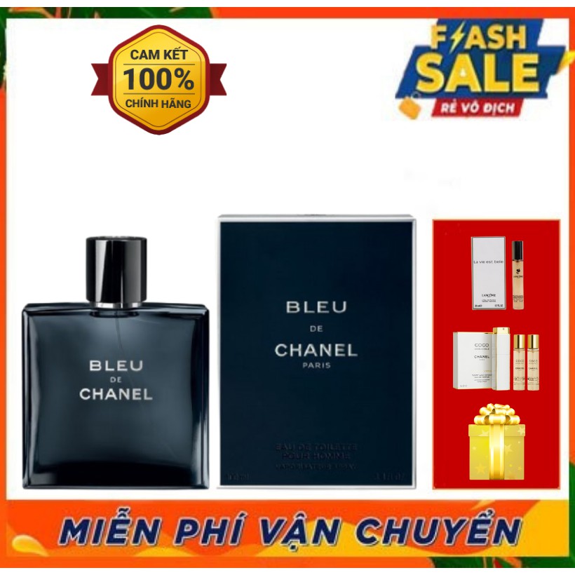 ~ 𝐍ướ𝐜 𝐇𝐨𝐚 𝐔𝐒𝐀 ~ Chanel Nam Bleu EDT 100ml Nước Hoa Lưu Hương 8h | BigBuy360 - bigbuy360.vn