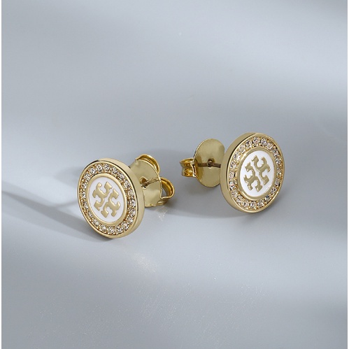 Khuyên Tai Toryburch Miller Pav Mạ Bạc 925s Phong Cách Âu Mỹ