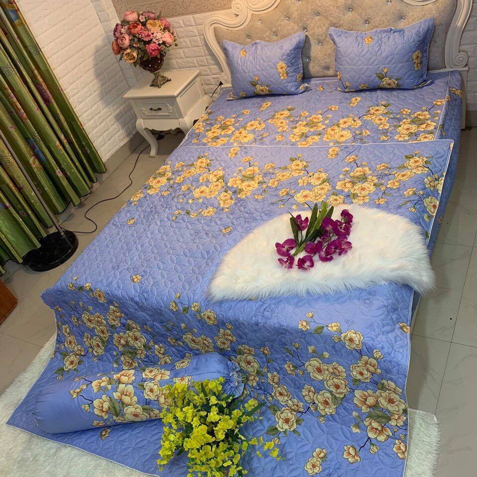 Bộ trần hè 5 món poly cotton. (Mua 2 bộ, tặng 1 chai nước hoa)