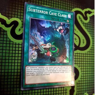 [ Đỗ Lạc Shop ] Thẻ Bài Yugioh Spell Subterror Cave Clash - RATE-EN085 - Super