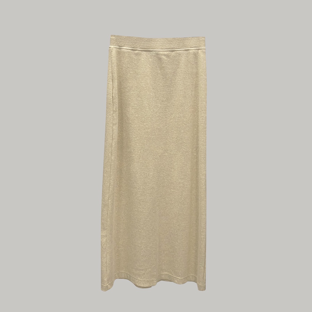 MAHU - VÁY ÔM THUN ĐƠN GIẢN XẺ SAU XESA | BigBuy360 - bigbuy360.vn