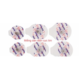 Miếng dán điện cực tim người lớn, size 34*53mm (bịch/50 miếng)