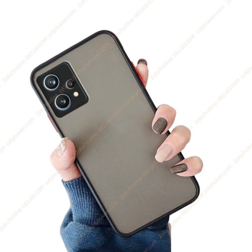 Ốp lưng Realme 9 Pro 9 Pro+(plus) lưng trong nhám chống ố, chống va đập tốt bảo vệ camera toàn diện