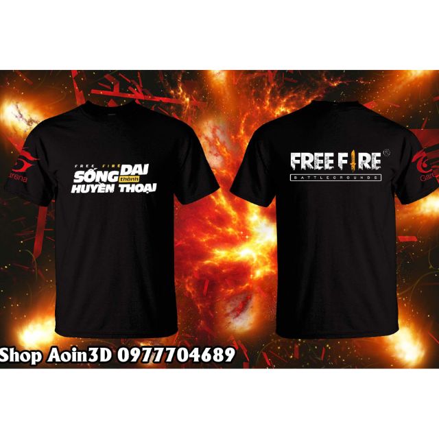 Áo Free Fire Sống Dai Thành Huyền Thoại - FF1 Aoin3D | BigBuy360 - bigbuy360.vn