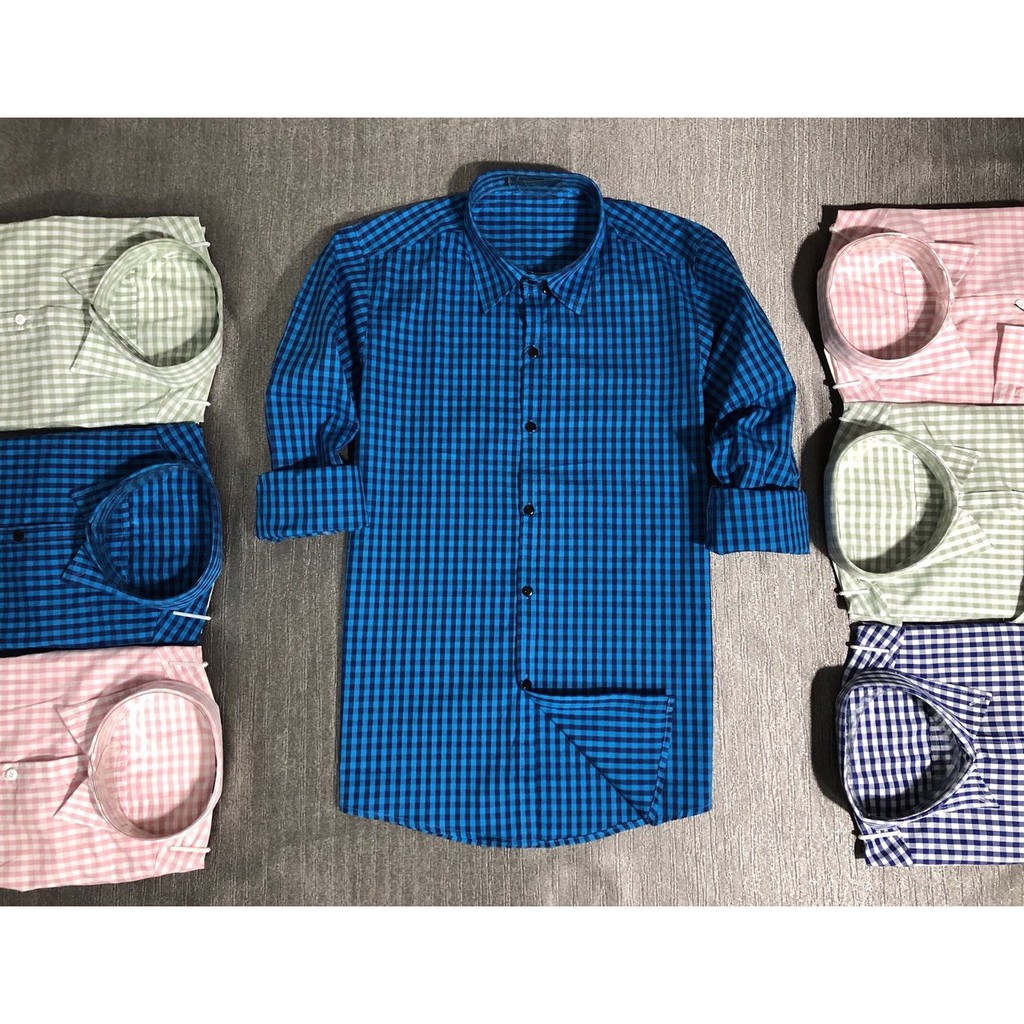 Áo sơ mi dài tay caro thời trang nam Liyor - TASM3023 | BigBuy360 - bigbuy360.vn