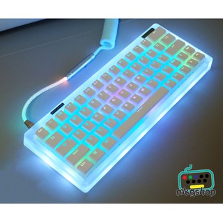 Keycap Pudding PBT 134 nút xuyên led cực đẹp , in doubleshot OEM profile