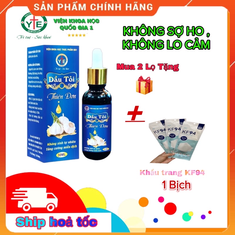 Tinh Dầu Tỏi Thiên Đơn