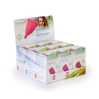 Cốc nguyệt san Organic Masmi size S-M-L