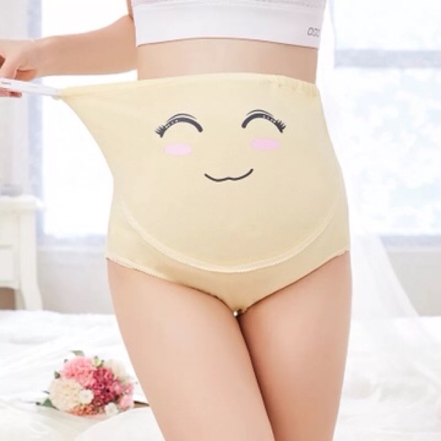 Quần Lót Nữ Cotton Mẹ Bầu Xuất Hàn ( Q : 002 ) Hàng Loại Đẹp.