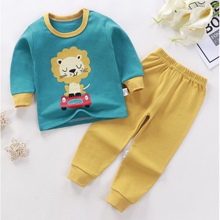 Bộ quần áo dài tay thu đông cho bé trai bé gái (8 - 29kg) VEMZKIDS