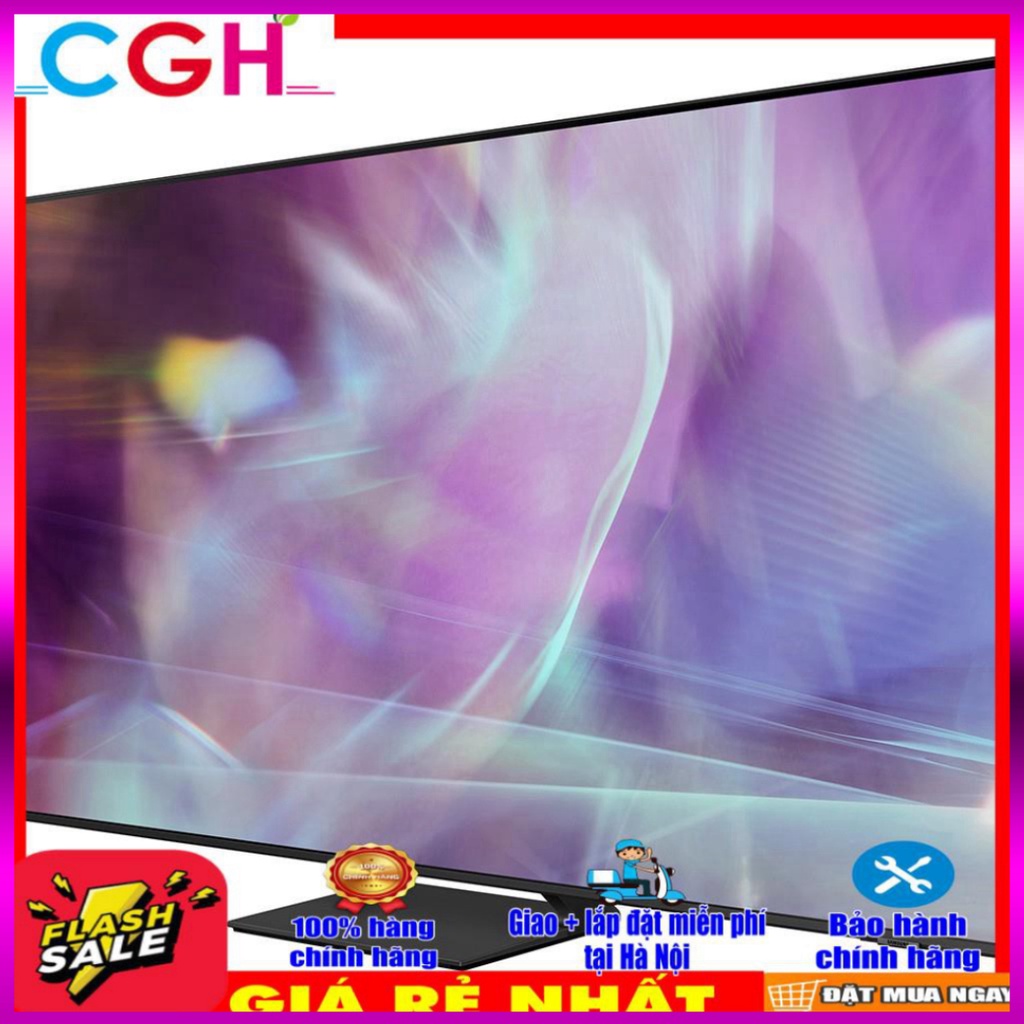 Bảo hành chính hãng Smart tivi QLED Samsung 4K 43 inch QA43Q60AAKXXV New 2021 Mới nguyên đai nguyên kiện