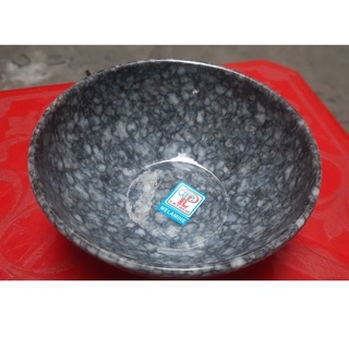 Chén cơm nhựa Melamine vân đá đen CO16