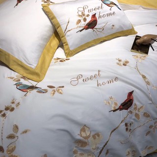 bộ vỏ chăn ga gối lụa satin cao cấp