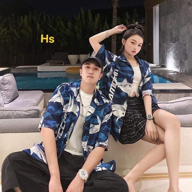 Sơmi loang cá mập HSN865