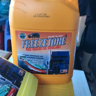 Nước làm  mát động cơ ô tô FREEZETONE RED  RADIATOR COOLANT RED(USA)