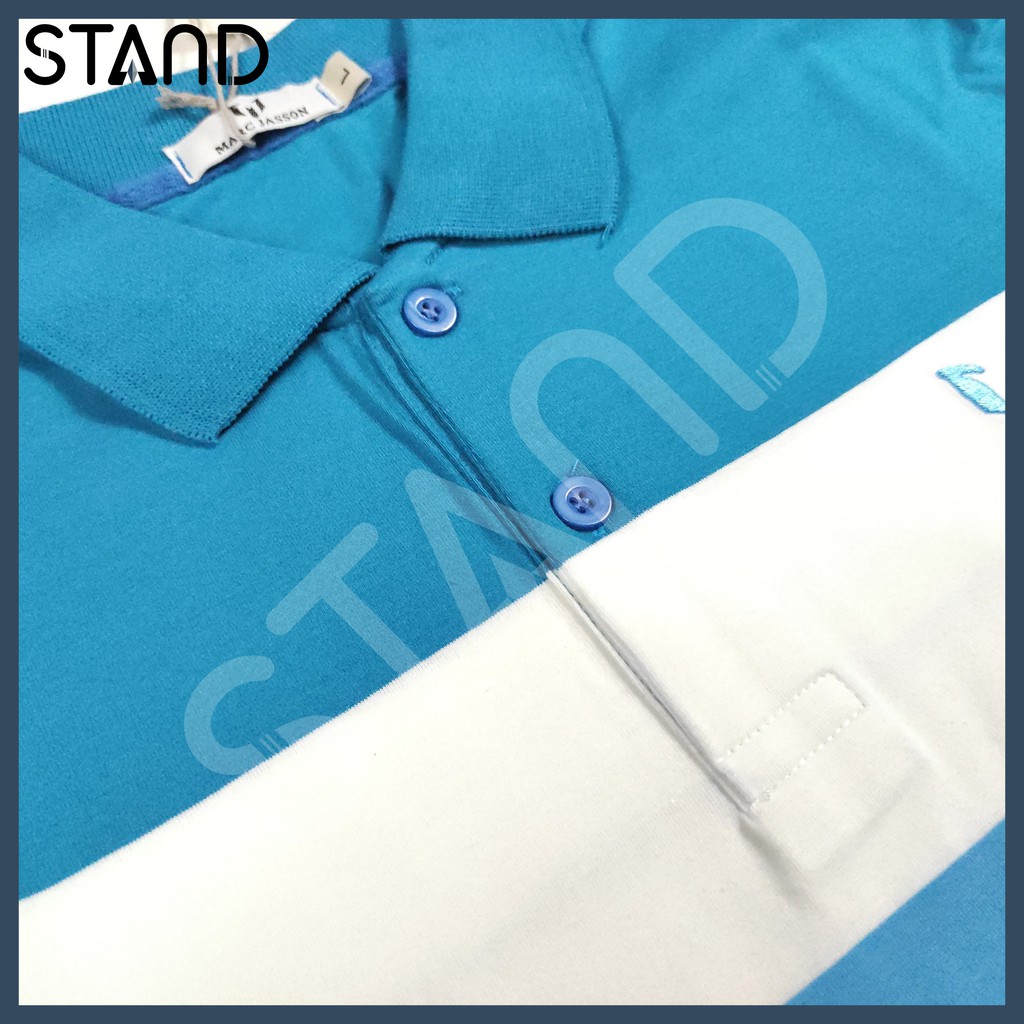 Áo Polo Nam 💕𝘍𝘳𝘦𝘦𝘴𝘩𝘪𝘱💕 Áo Cổ Bẻ Tay Ngắn Marc Sọc Ngang Thun Cotton Mềm Mịn  3 Màu 3 Size - Mã PS0015 - STAND | BigBuy360 - bigbuy360.vn