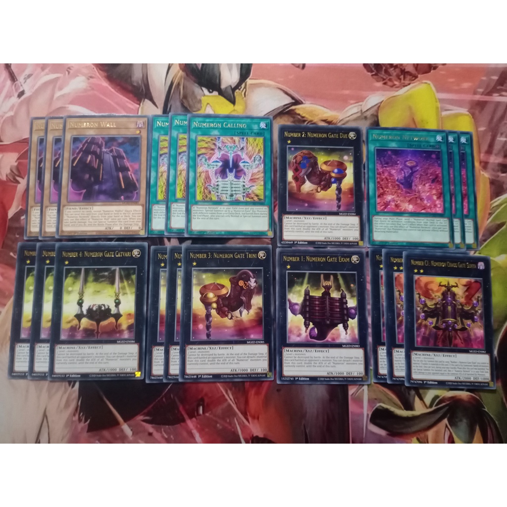 Bộ bài mini core deck trò chơi yugioh Prank-kid / Numeron /The weather /Altergeist