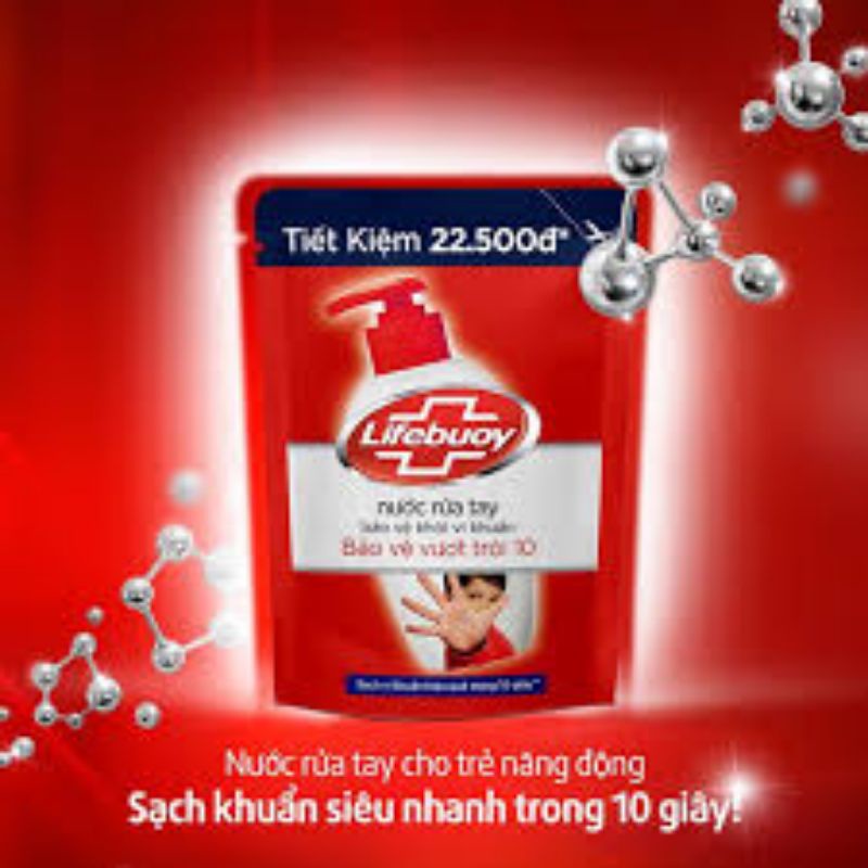 Nước rửa tay Lifebuoy Bảo vệ vượt trội Túi 400g