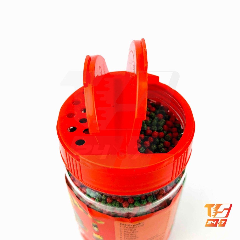 Hũ Thức Ăn Cá Orio 100g - Cám Cá Cảnh Hạt Nhỏ Lên Màu Cho Cá