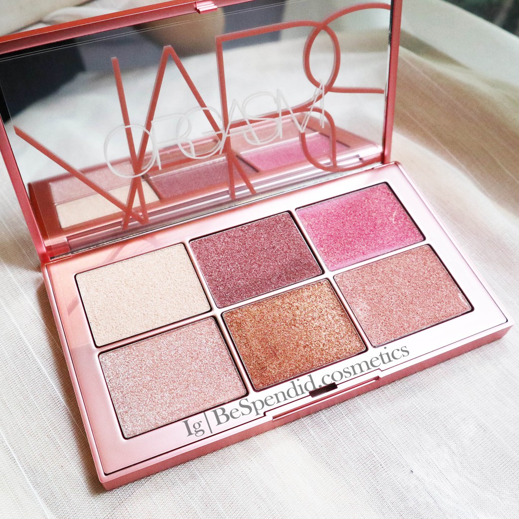 NARS BẢNG MẮT Giới Hạn 0th Anniversary Orgasm Face Palette (Limited Edition)
