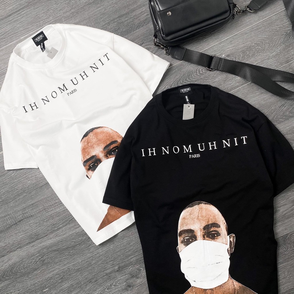 Áo thun cotton Ih Nom Uh Nit bịt mặt , áo phông tay lỡ nam nữ unisex , MSW Town | BigBuy360 - bigbuy360.vn