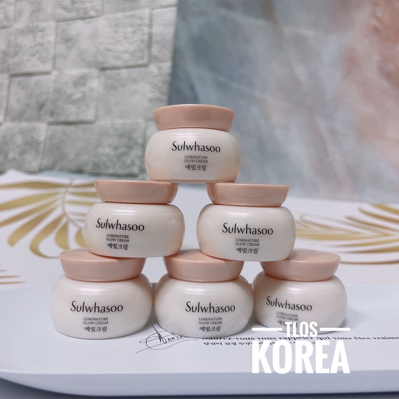 Sulwhasoo kem dưỡng căng bóng chống lão hoa Sulwhasoo Luminature Glow Cream Hũ 5ml