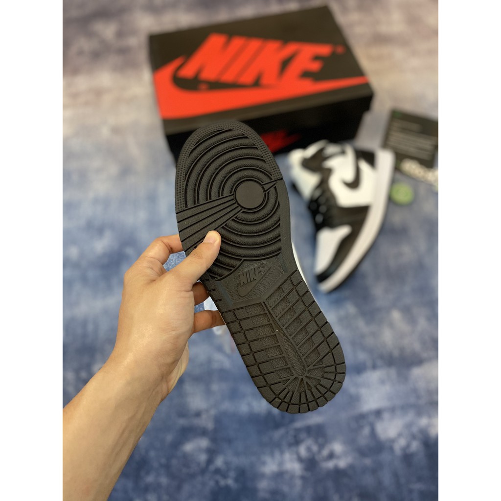 [Fullbox] Giày JD1 Đen trắng cao cổ da cao cấp | BigBuy360 - bigbuy360.vn