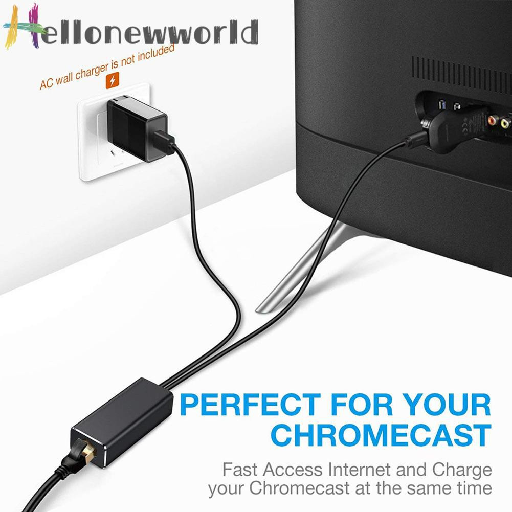 Bộ Chuyển Đổi Ethernet Cho Amazon Fire Tv Google Home Mini Chromecast Ultra 2 1