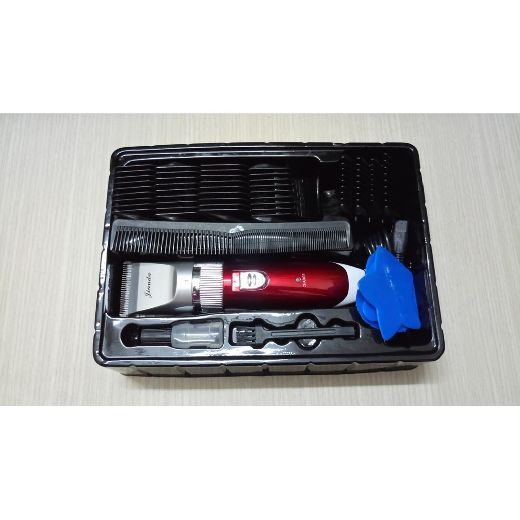 BỘ TÔNG ĐƠ HỚT TÓC KHÔNG DÂY, SẠC PIN, 8 cỡ, tạo kiểu tóc đẹp hơn + TẶNG 2 kéo CẮT VÀ TỈA